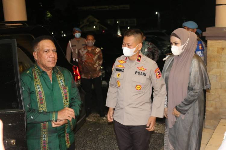 Kabaintelkam Polri Hadiri Halal Bihalal Siswa SIP Asal Pengiriman Polda Papua dan Papua Barat di Setukpa Polri