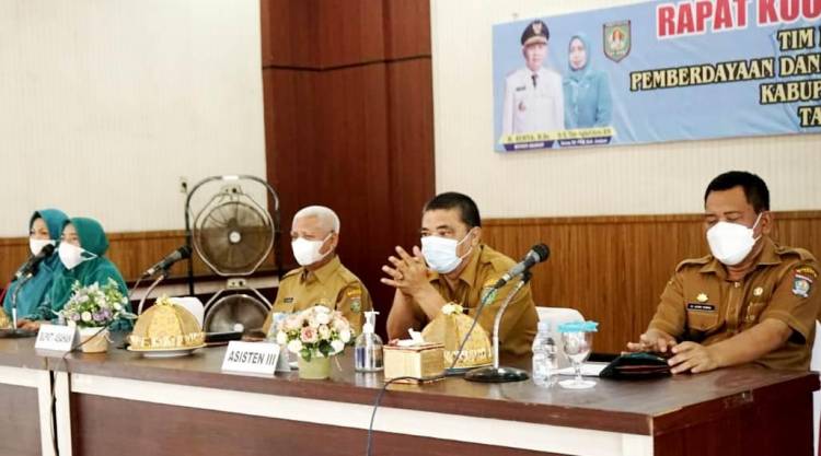 Pemerintah Kabupaten Asahan Bersama TP.PKK Gelar Rakornis