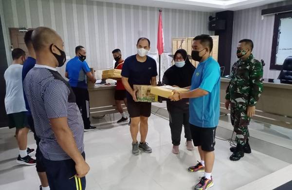 Kainfolahtadam I/BB Berikan Bingkisan Lebaran Idul Fitri 1442 H