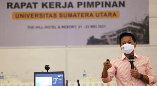 Rektor USU Usung Semangat &ldquo;Transformation Towards Ultimate&rdquo; Menuju Internasionalisasi Kampus