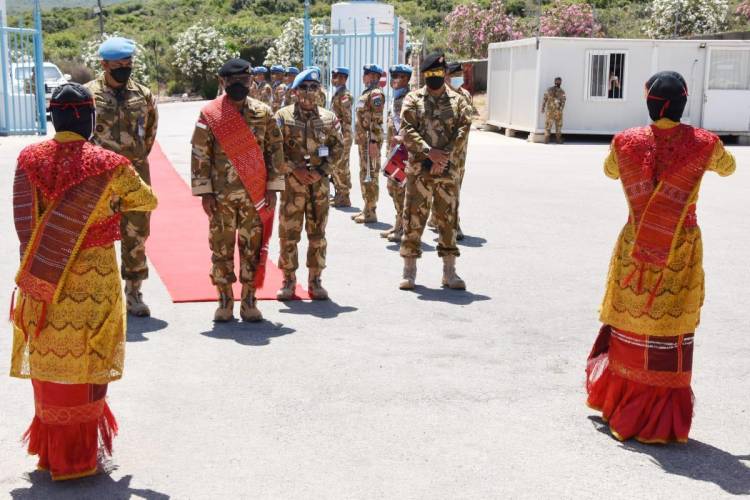 Wakil Komandan PMPP TNI Kunjungi Satgas FPC XXVI-M2 di Naqoura Lebanon
