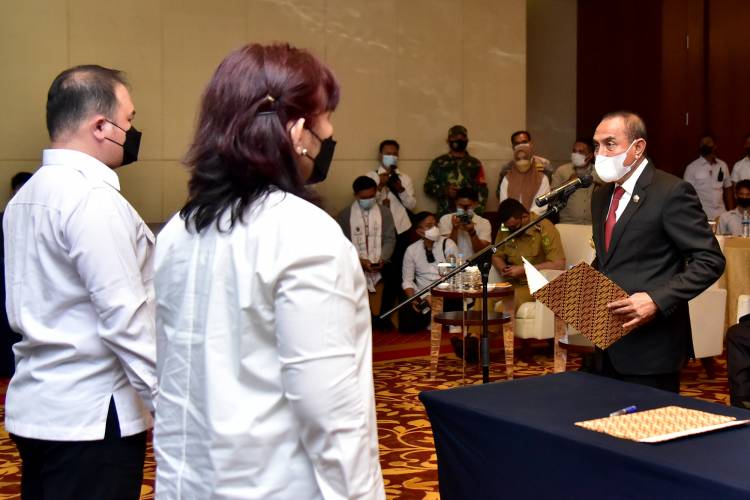 Gubernur Edy Rahmayadi Gandeng  Forum CSR Sumut Sinkronkan Program Pemerintah