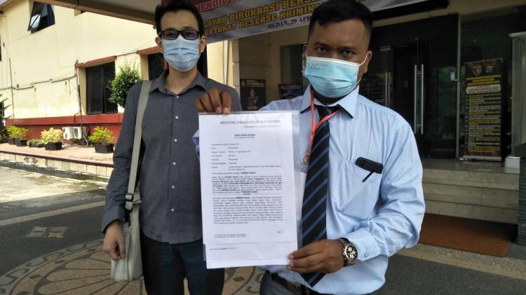 Korban Penyerobotan Lahan di Medan Johor Berikan Keterangan ke Poldasu