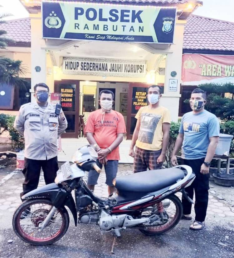 Sudah 6 X Gelapkan Kereta Orang,  Resedivis Kembali Masuk Kandang Besi