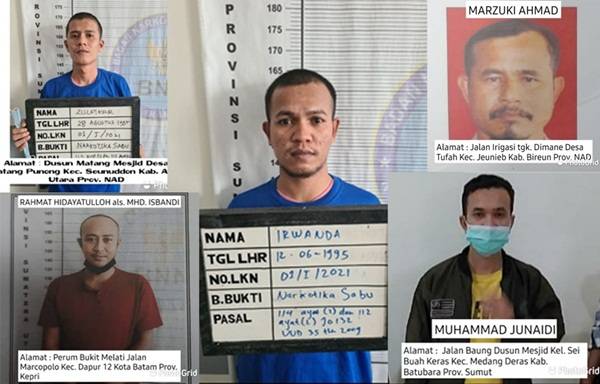 Aniaya Petugas, Lima Tahanan BNNP Sumut Kabur