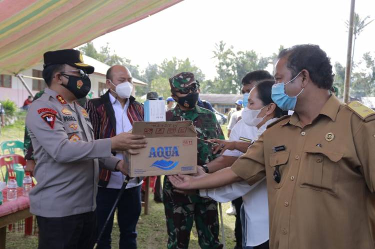 Kapoldasu kembali Kunjungi Garoga, Pastikan Tidak ada kerumunan di Dusun Gur Gur