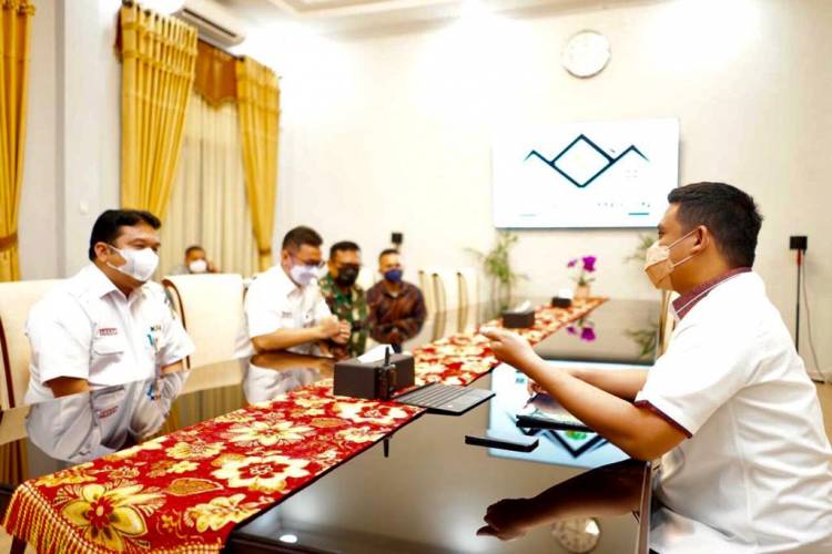 Wali Kota Medan Terima Kunjungan Vice President PT KAI Divre I Sumut