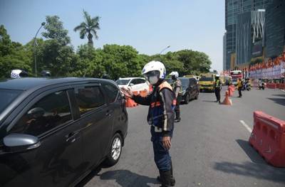 Petugas Gabungan Jaga Pintu Masuk, Antisipasi Puncak Arus Mudik
