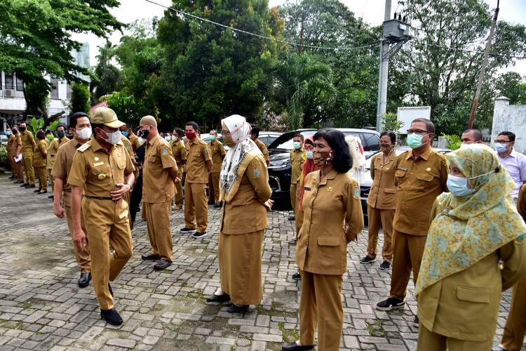 Sidak Usai Libur Lebaran,  Gubernur Edy Rahmayadi  Tegur ASN Tidak Tahu Tupoksi