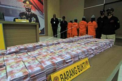 Polisi Sita Upal senilai Rp11,5 miliar Lebih, Berapa Lagi Masih Beredar di Masyarakat...?