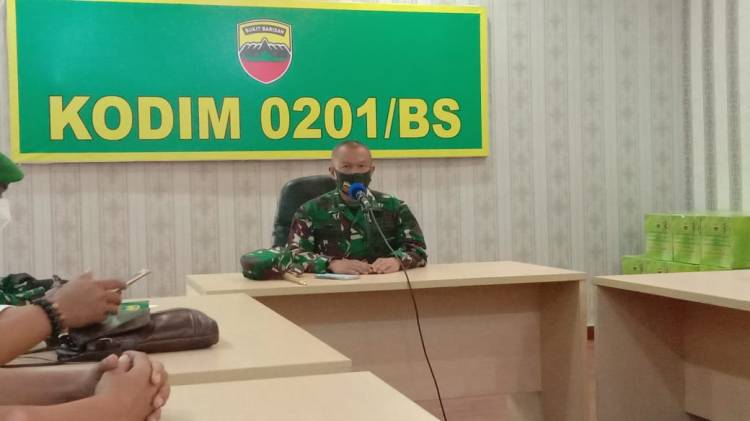 KODIM 0201/BS Siap Salurkan 3800 Dosis Vaksin Astra Zaneca