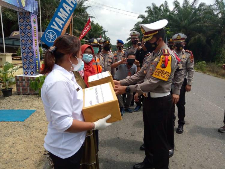 Mudik 2021 Dilarang, Dir Lantas Poldasu Tinjau Penyekatan Perbatasan Lintas Provinsi