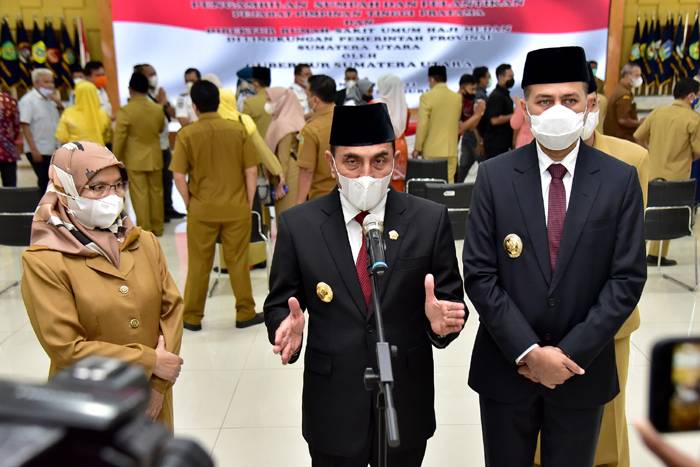 Ini Dia Delapan Pejabat Eselon II Yang Dilantik Gubsu