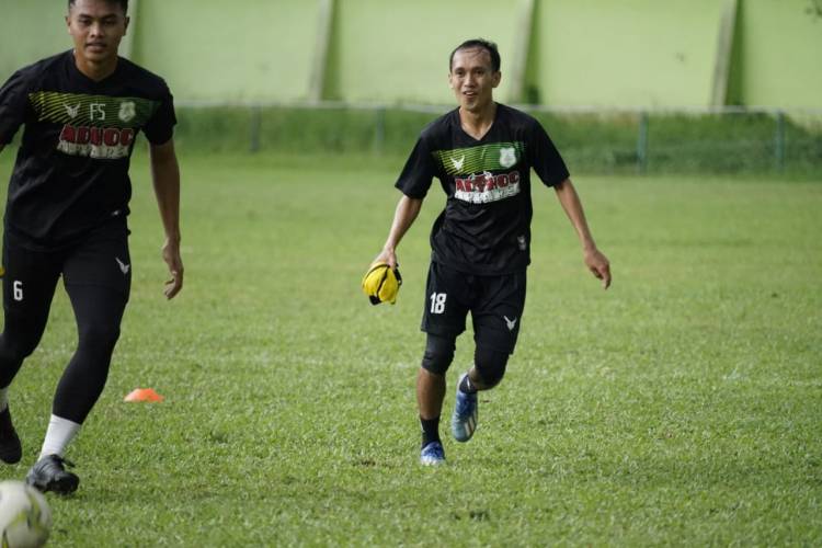 Hadir Latihan Perdana PSMS, Ichsan Pratama Dinilai Pelatih Punya Skill Bagus
