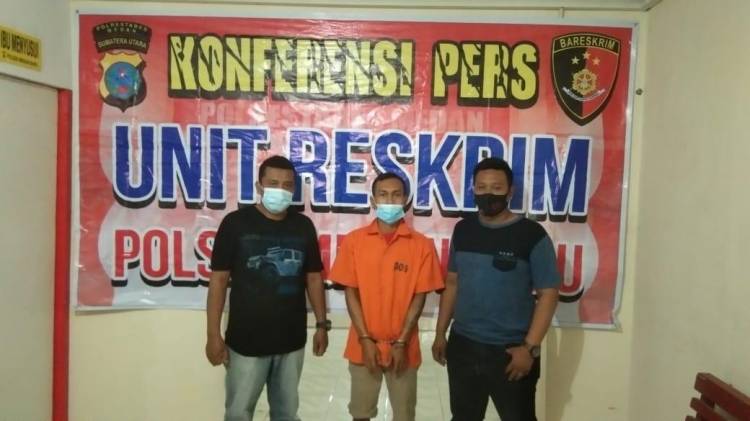 Seorang Warga Jalan Deli Tua Ditangkap Atas Kepemilikan Narkotika Jenis Sabu
