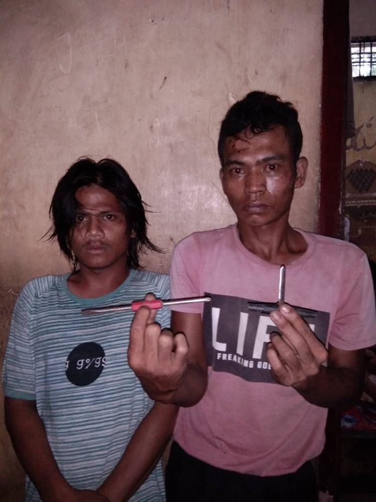 Polsek Teluk Rengkudu Ringkus 2 Pelaku Curat