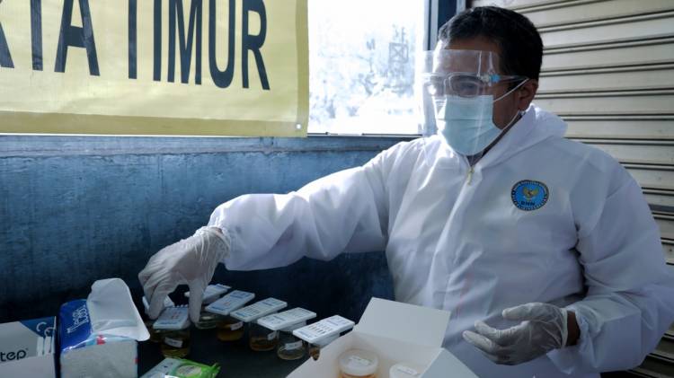 Langkah BNN Gelar Tes Urine Dalam Rangka Pra HANI 2021