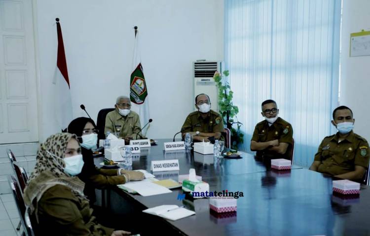 Gubernur Sumatera Utara Gelar Rakor Satgas Covid 19 Secara Vitual