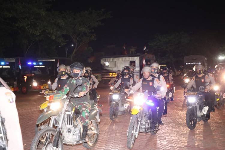 Polda Sumut dan TNI Patroli Skala Besar Pantau Larangan Takbiran Keliling
