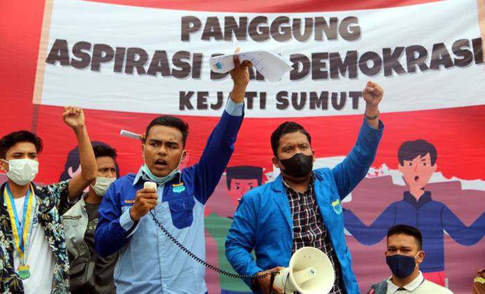 Kajati Sumut IBN Wiswantanu : Mau Aksi Demo Di Kejati Sumut, Kita Sudah Sediakan Tempatnya