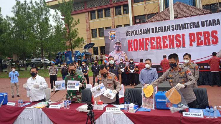 Polda Sumut Tetapkan 4 Tersangka, Pasca Kasus Jual Beli Vaksin Covid-19