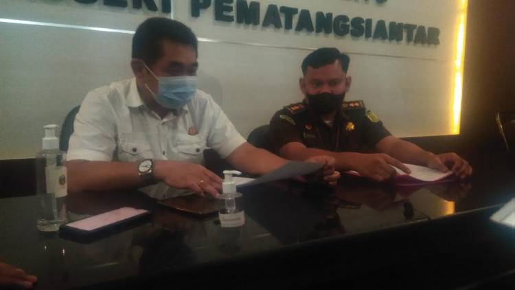 Mantan PD-PAUS Siantar Resmi Ditahan Kejari Siantar Perkara Korupsi