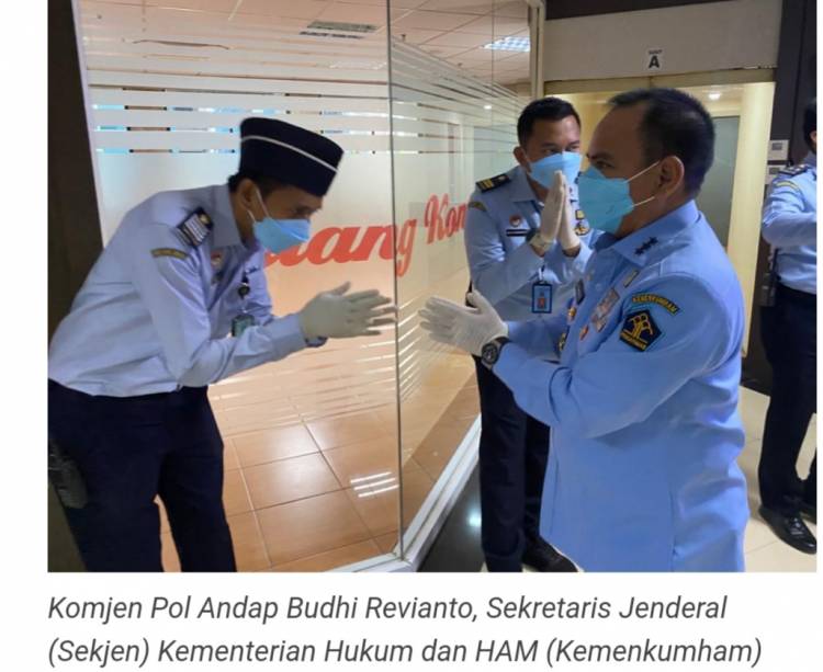 Sidak Kehadiran Pegawai Kemenkumham RI