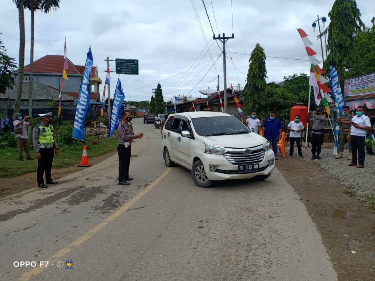 Hari Pertama Operasi Ketupat Toba 2021, Polda Sumut Putar Balik Ratusan Kendaraan