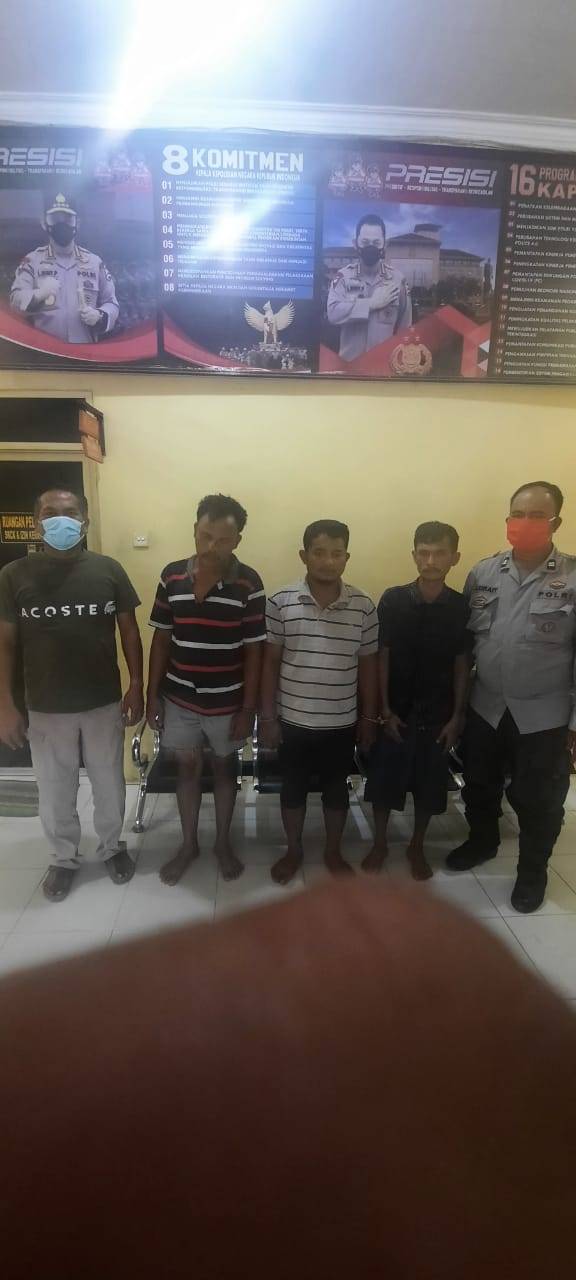 Polsek Firdaus Meringkus Kawanan Rampok