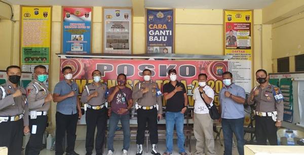 Soal Perintangan Jurnalis, Aiptu Ridwan dan Wartawan Saling Memaafkan