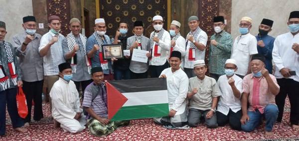 BKM Muslimin J City dan Fosil BKM Medan Johor Kumpulkan Rp70 juta Buat Palestina