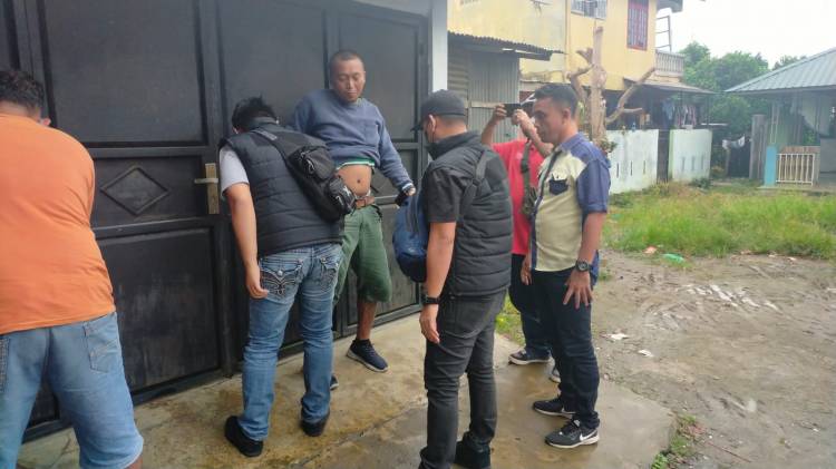 Polsek Patumbak Ringkus 2 Tersangka dari Kampung Narkoba Pasar XII