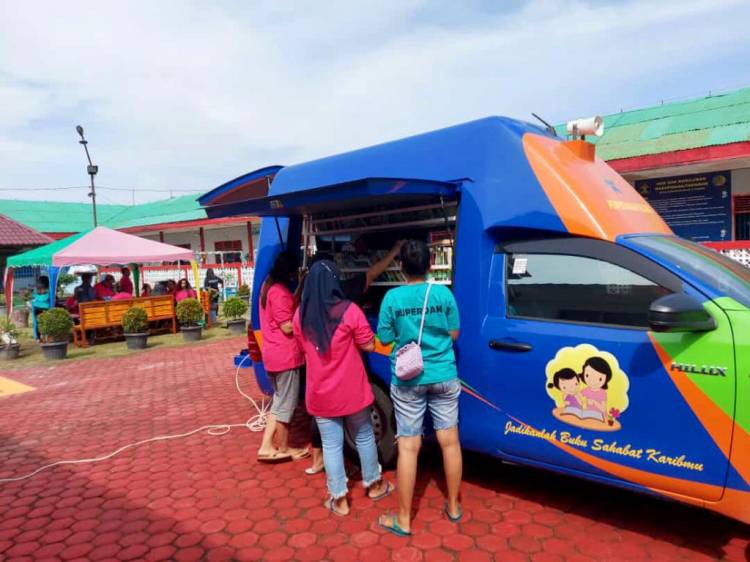 Perpustakaan Keliling Pemko Medan Tingkatkan Literasi Warga Binaan Rutan Perempuan Medan