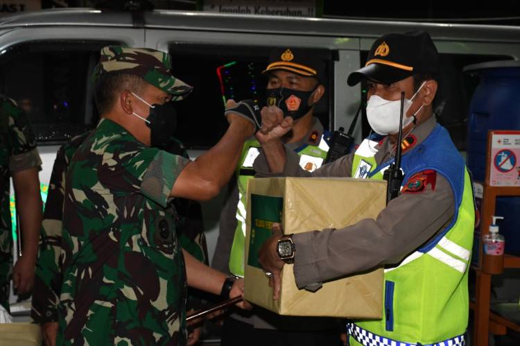 Pangdam I/BB Bersama Forkopimda Sumut Kompak Patroli PAM Malam Idul Fitri 1443 H