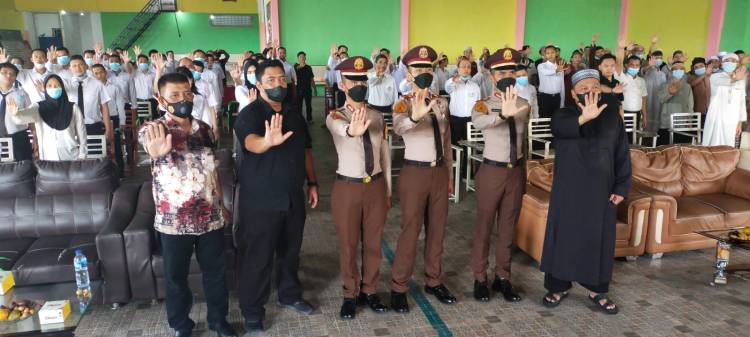 Tiga Taruna Akpol Asal Sumut Kunjungi Panti Rehabilitasi Narkoba LRPPN BI di Medan