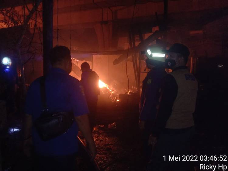 Kabarnya 30 Rumah Warga Seputaran  "DPR" Ludes Terbakar