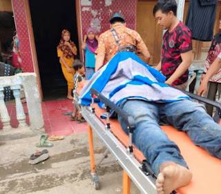 Usai Cekcok dengan Istri, Pria Paruh Baya Tewas Terjatuh dari Sepeda Motor