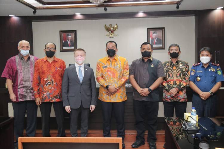 Pemko Medan Dukung Pembangunan Kantor Konsulat AS