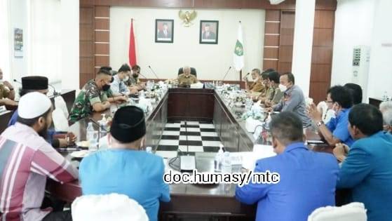 Silaturahmi Assosiasi Buruh Dengan Bupati Asahan Asahan.