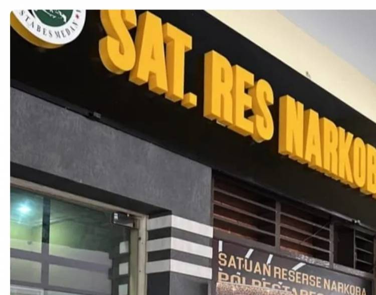 Edarkan Ganja, Warga Mangkubumi Ditangkap Satresnarkoba Polrestabes Medan