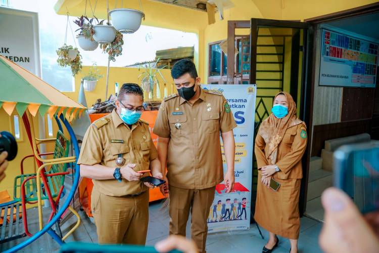 Sidak Puskesmas & Kelurahan, Bobby Nasution Tekankan Lurah Utamakan Pelayanan Masyarakat
