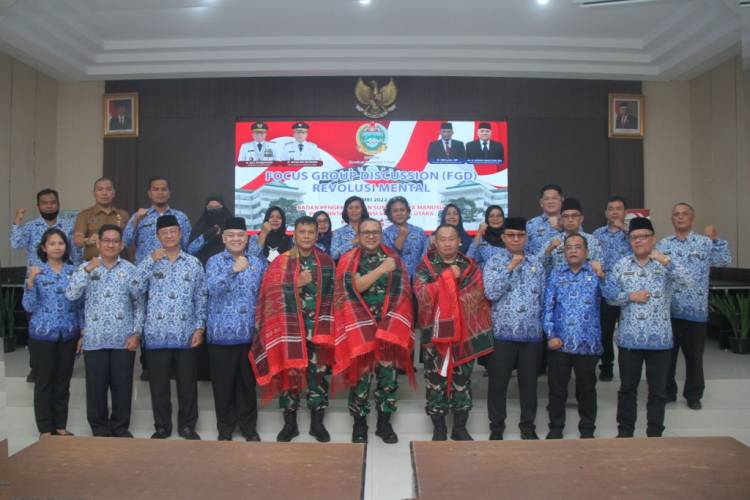 Kepala BPSDM Provinsi Sumut Buka FGD Revolusi Mental