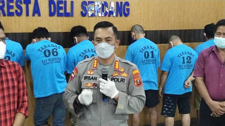 Polresta Deli Serdang Ungkap Kasus Jaringan Narkoba Antar Propinsi