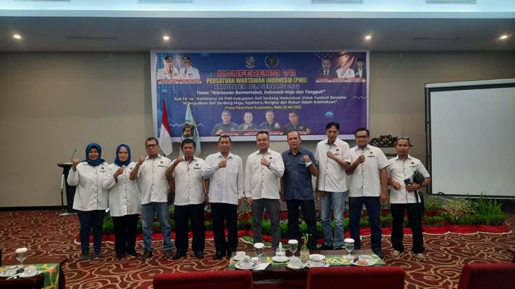 PWI Kabupaten Deli Serdang Selenggarakan Konferensi VII