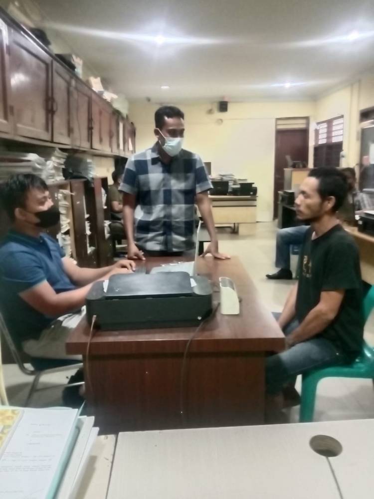 Viral di Medsos Curi Tabung Gas, Polsek Percut Seituan Ringkus Warga Jalan Tangkul