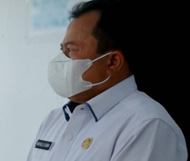 Asisten Perekonomian dan Pembangunan Asahan Ikuti Zoom Meeting dengan Menko PMK