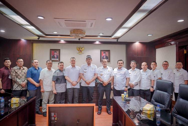 Ingin Tingkatkan Pengetahuan & Kerjasama Pengembangan Ekonomi Kerakyatan, Pemkab Pesawaran Minta Masukan Bobby Nasution