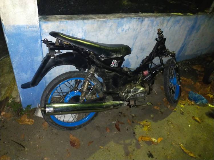 Mendahului, Sepeda Motor Tabrak Mobil di Jalinsum Medan-Tebing Tinggi