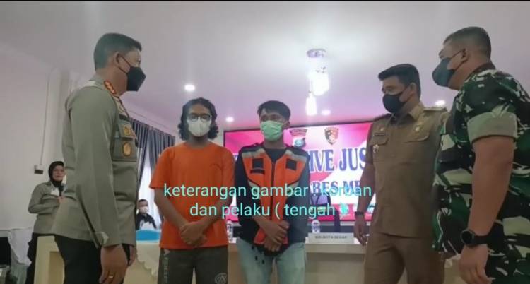 Pria Gondrong Yang Ancam Patahkan Leher Bobby, Akhirnya Berdamai Dengan Juru Parkir