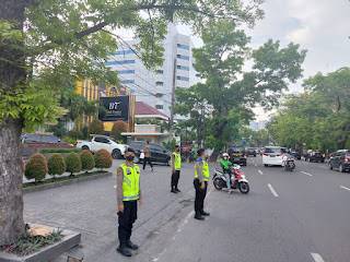 Antisipasi Gangguan Kamtibmas, Samapta Pokrestabes Medan, Patroli